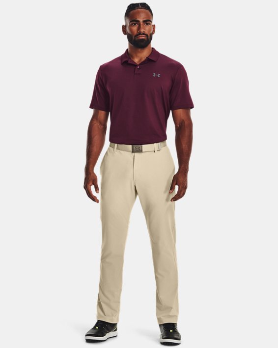 Men's UA Golf Tapered Pants in Brown image number 2